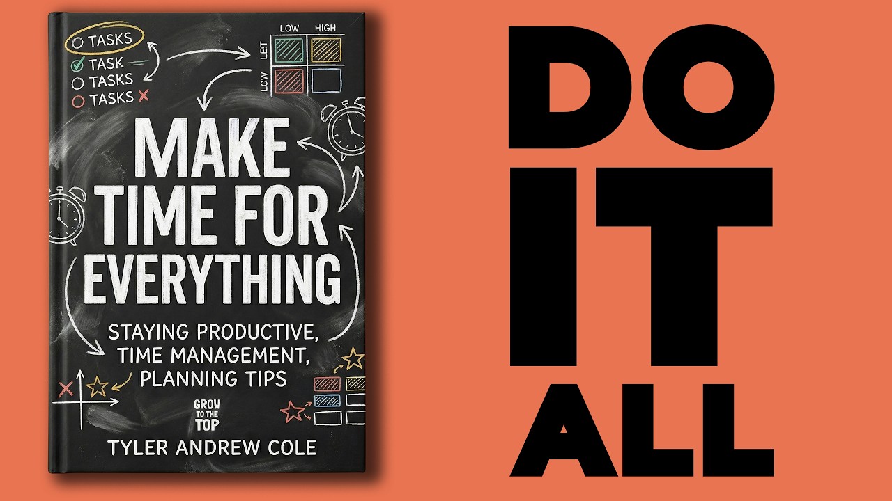 MAKE TIME FOR EVERYTHING: Staying Productive, Time Management, Planning Tips (Audiobook)
