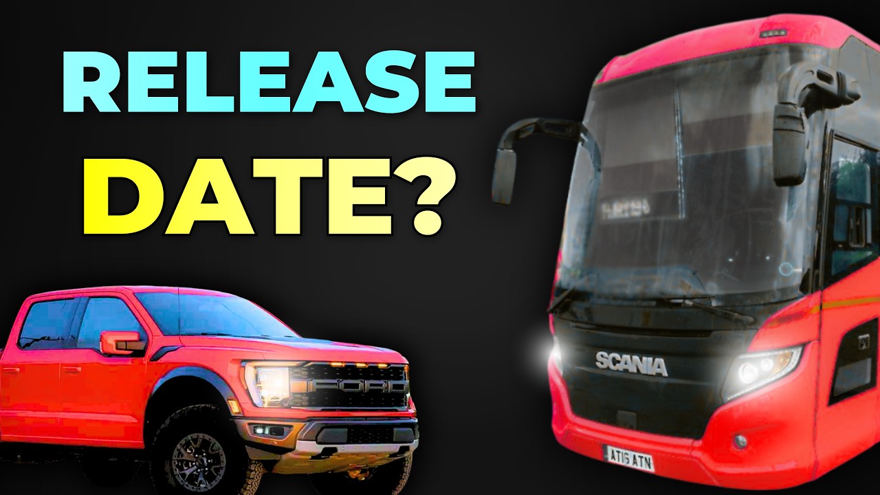 ETS2 COACHES: 2 MORE Gameplay Videos + RELEASE DATE Set Internally For Road Trip!