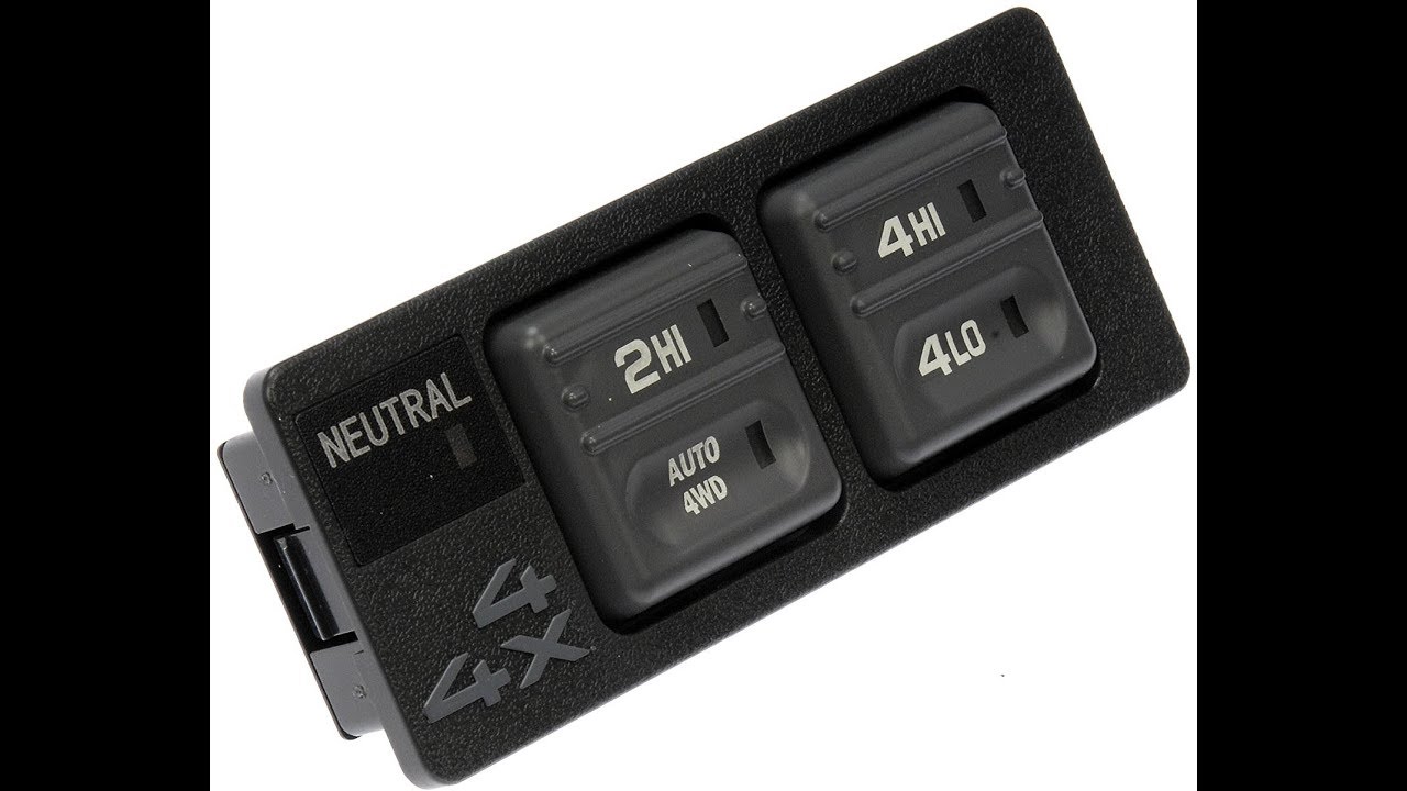 4wd dash switch 99/98 gm suburban / 4wd trouble shooting