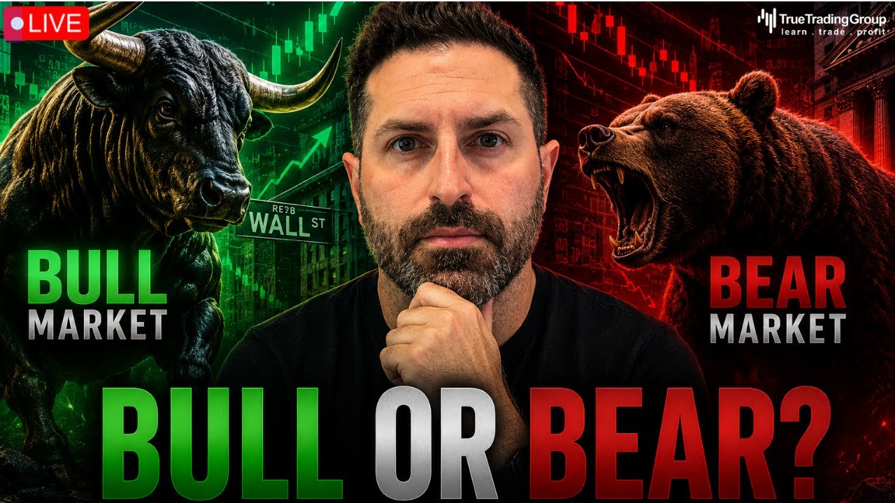 Stop Buying the Dip! The Real Reason the Stock Market is Crashing - LIVE at 8pm ET