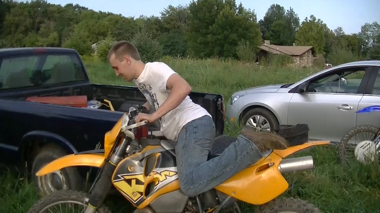 Первый двухтактный мотоцикл для мотокросса