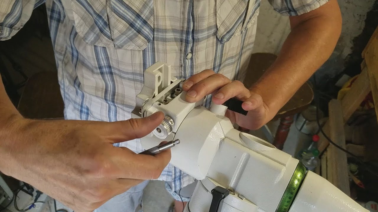 Sky-Watcher EQ-5. Регулировка зазора в ЧП. #3