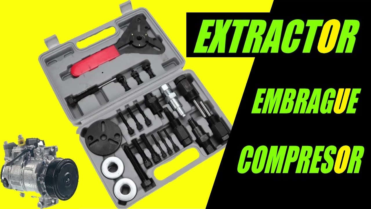 👉 EXTRACTOR  para EMBRAGUE de AIRE ACONDICIONADO: Así FUNCIONAN