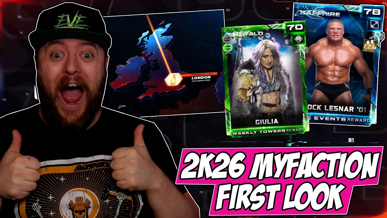 The MyFaction Grind Starts Again Completing New Live Events | WWE 2K26 MyFaction
