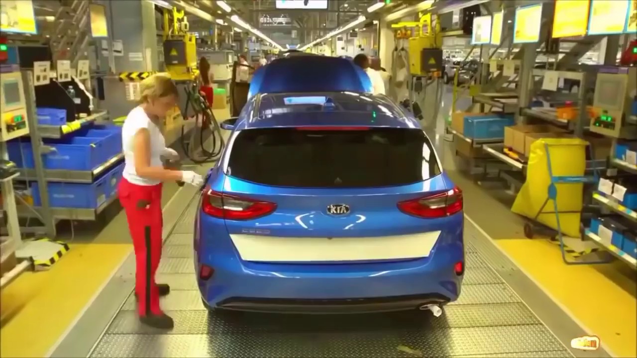 Так собирают Ваш KIA Ceed,КИА Сид.Car assembly KIA Ceed