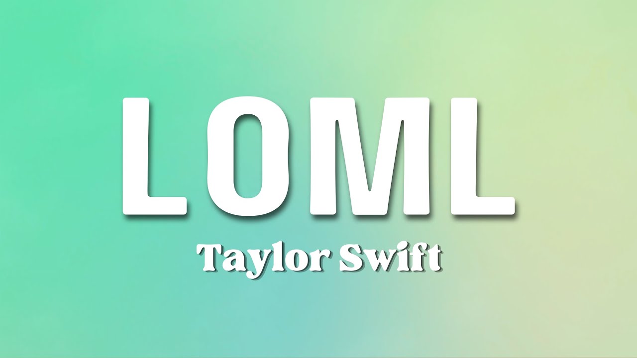 Taylor Swift - loml (Lyrics)