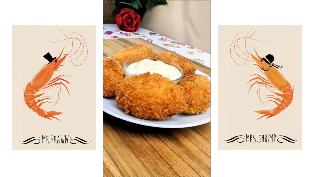 PRAWN 🦐 LOVERS Rejoice!  SHRIMP 🦐 Croquettes Like Never Before