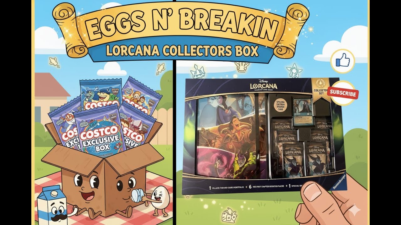 New Costco Lorcana Collectors Box Review