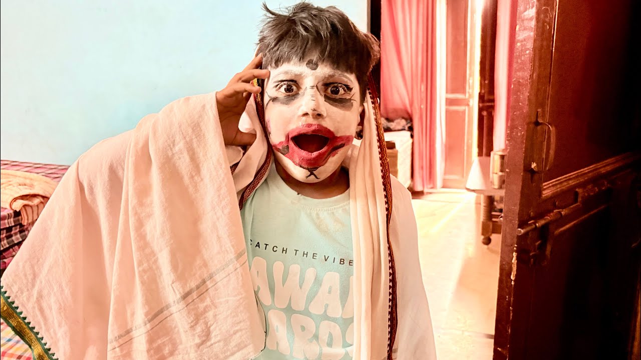 Ayush Ke Face Par Joker Bana Diya 😱 | Uska Reaction