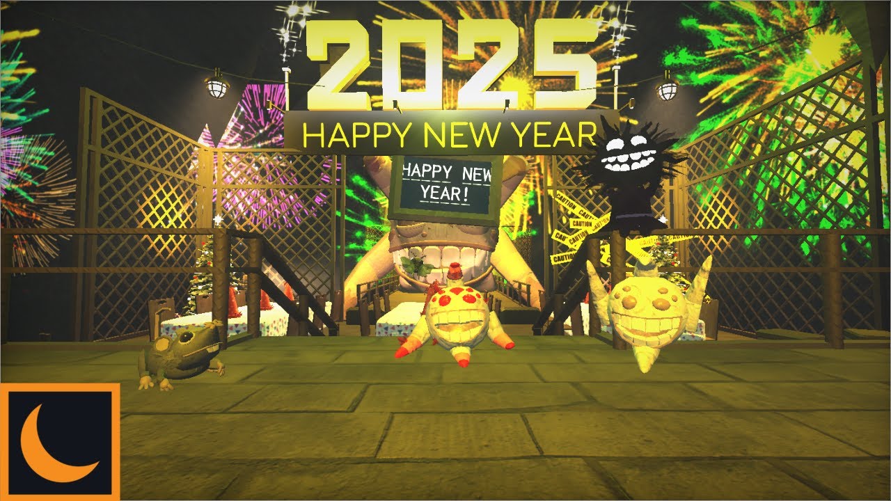 DOORS Entities Celebrate New Years! | Doors Floor 2 Animation