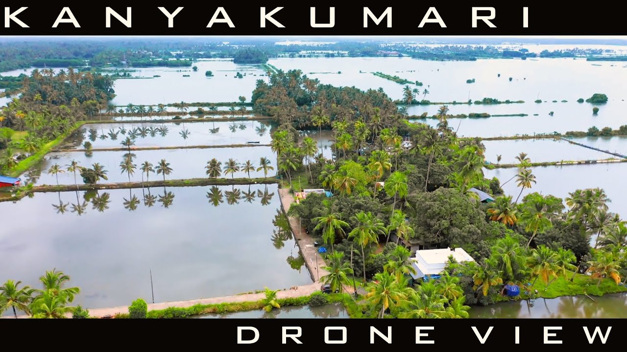 Kanyakumari 2021 | cinematic video | Aerial view kanyakumari | Free music 🎧