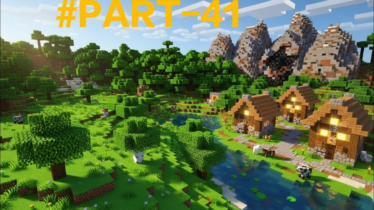 PLAYING MINECRAFT WITH VOICEOVER PART-41 @Unique_gamez_07⁩ #gaming  #minecraft  #viral #meme #funny
