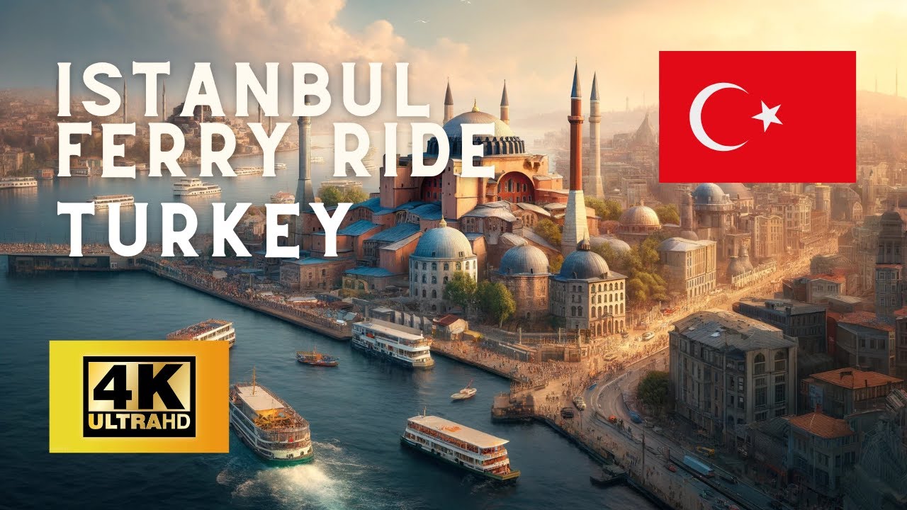 [4K] UHD Breathtaking Ferry Ride: Karak&ouml;y to Kadık&ouml;y | Istanbul's Hidden Gem 🌊🛳️