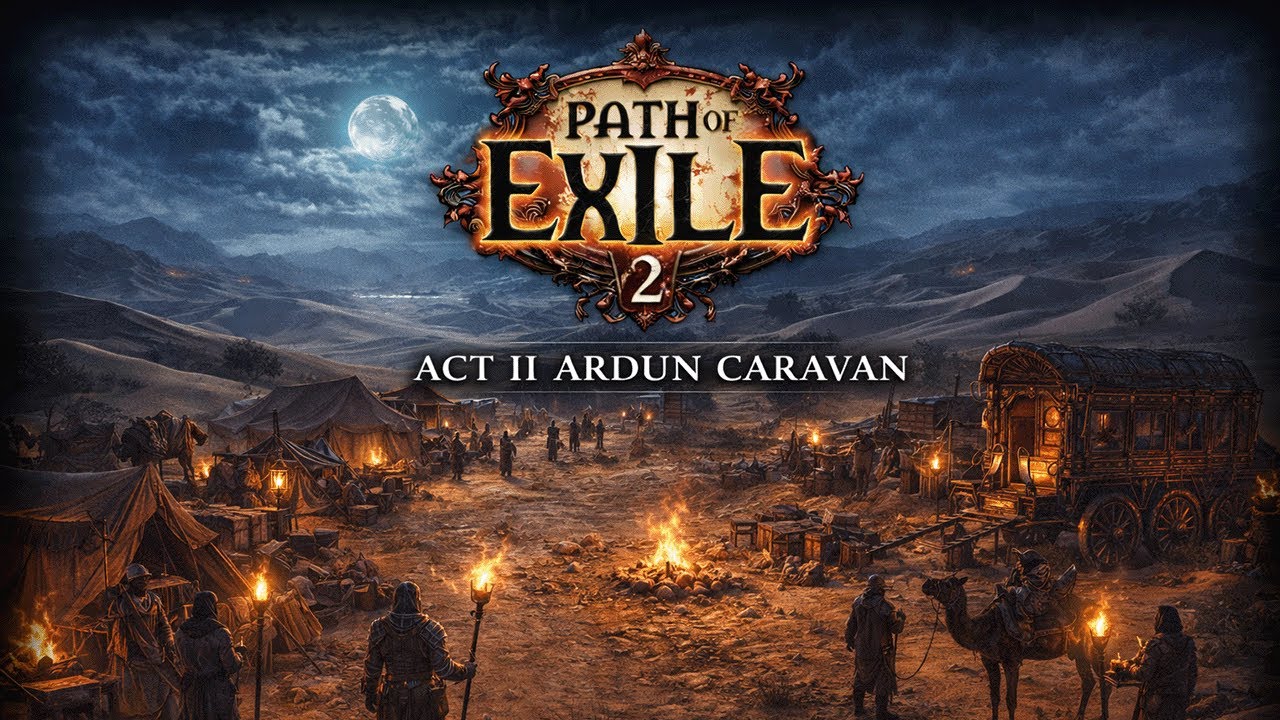 Path of Exile 2 — Акт II: Ардурский караван | Ночной AFK