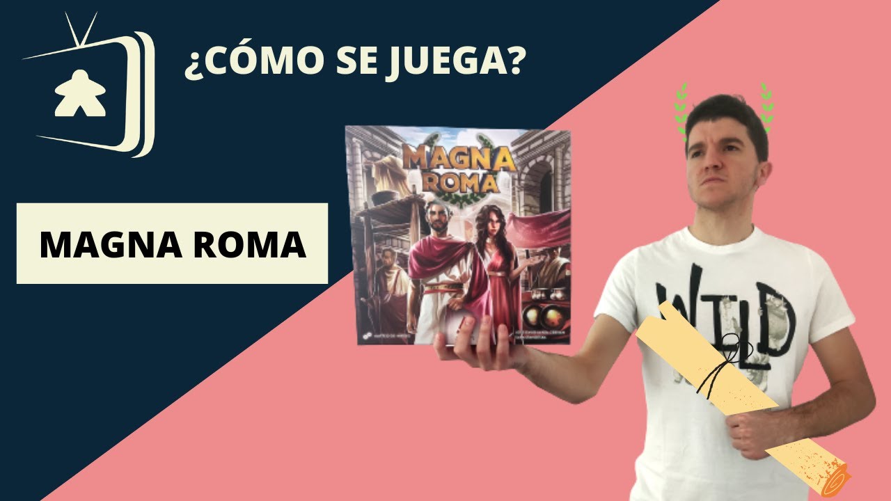 CONVIÉRTE EN EL CONSTRUCTOR DE ROMA | MAGNA ROMA | ¿Cómo se juega? | Juego de mesa