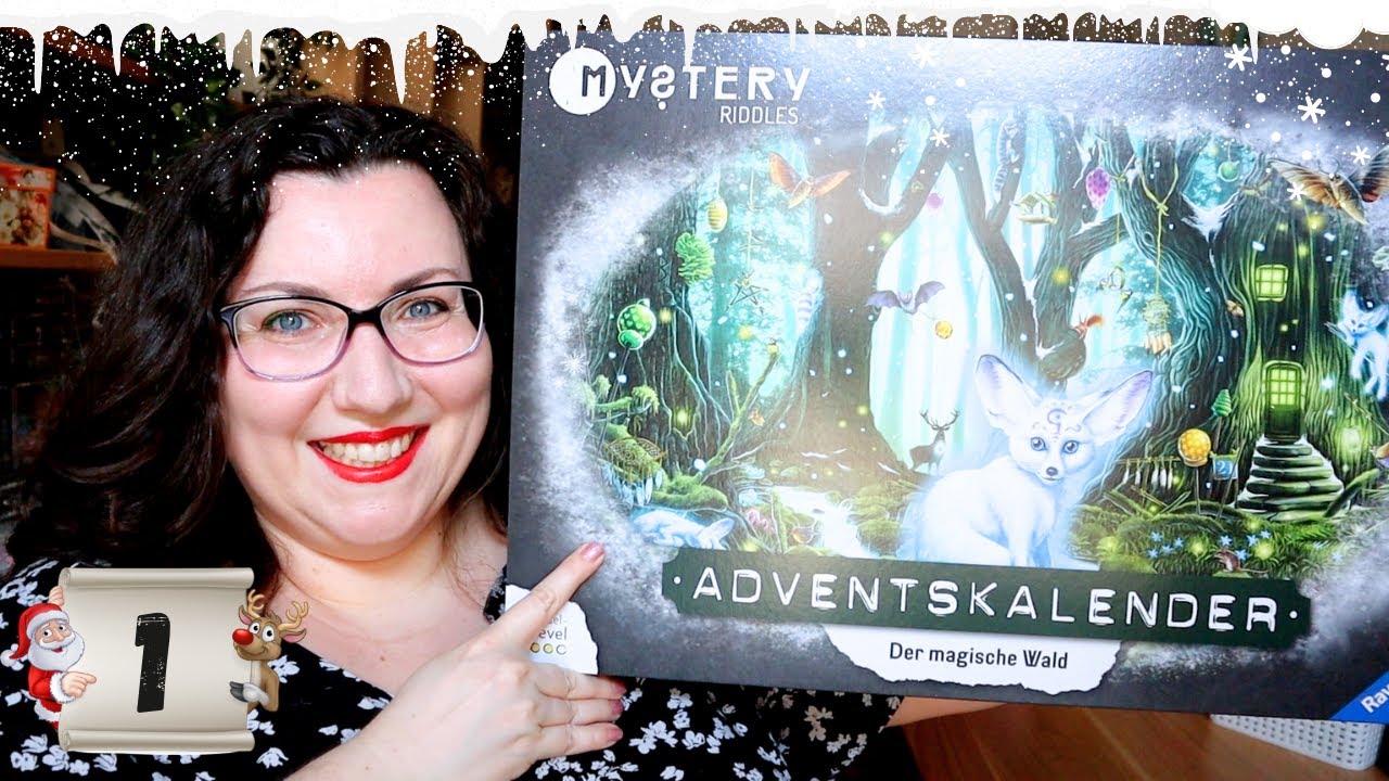 UNBOXING Ravensburger Adventskalender || Der magische Wald || Einf&uuml;hrung + Tag 1 - ach herje...