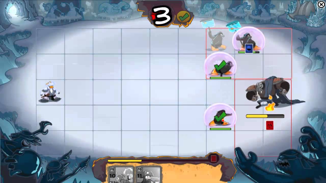 Club Penguin Card-Jitsu Snow Tusk Boss Battle