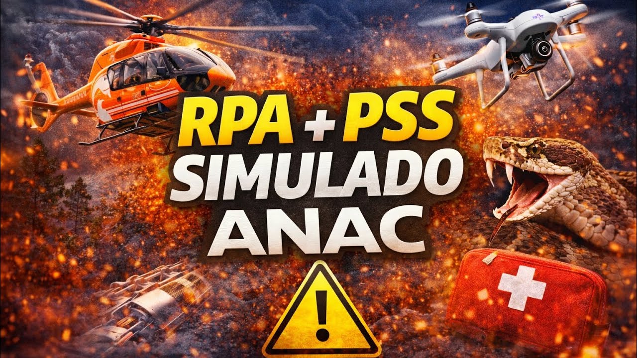 FALA SALDANHA - Curso de Comissário - Simulados RPA + PSS