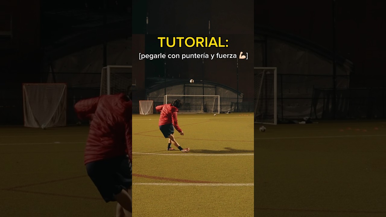 Como pegarle fuerte y colocado al bal&oacute;n! #futbol #soccer #futbolistas #tutorial