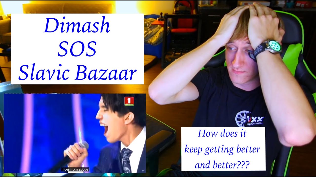 Metalhead Photographer REACTS to Dimash - SOS (Slavic Bazaar)