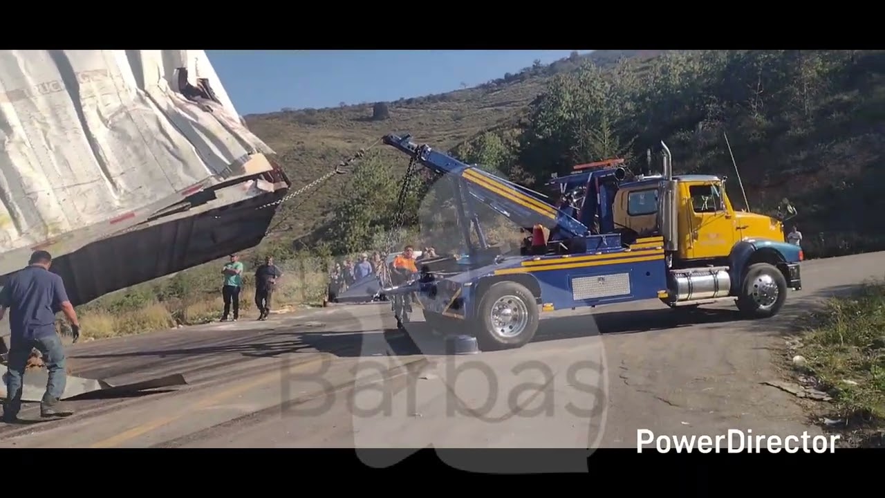 Accidente en cumbres de Acultzingo 