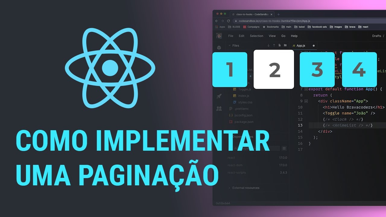 Como implementar uma paginação em ReactJS