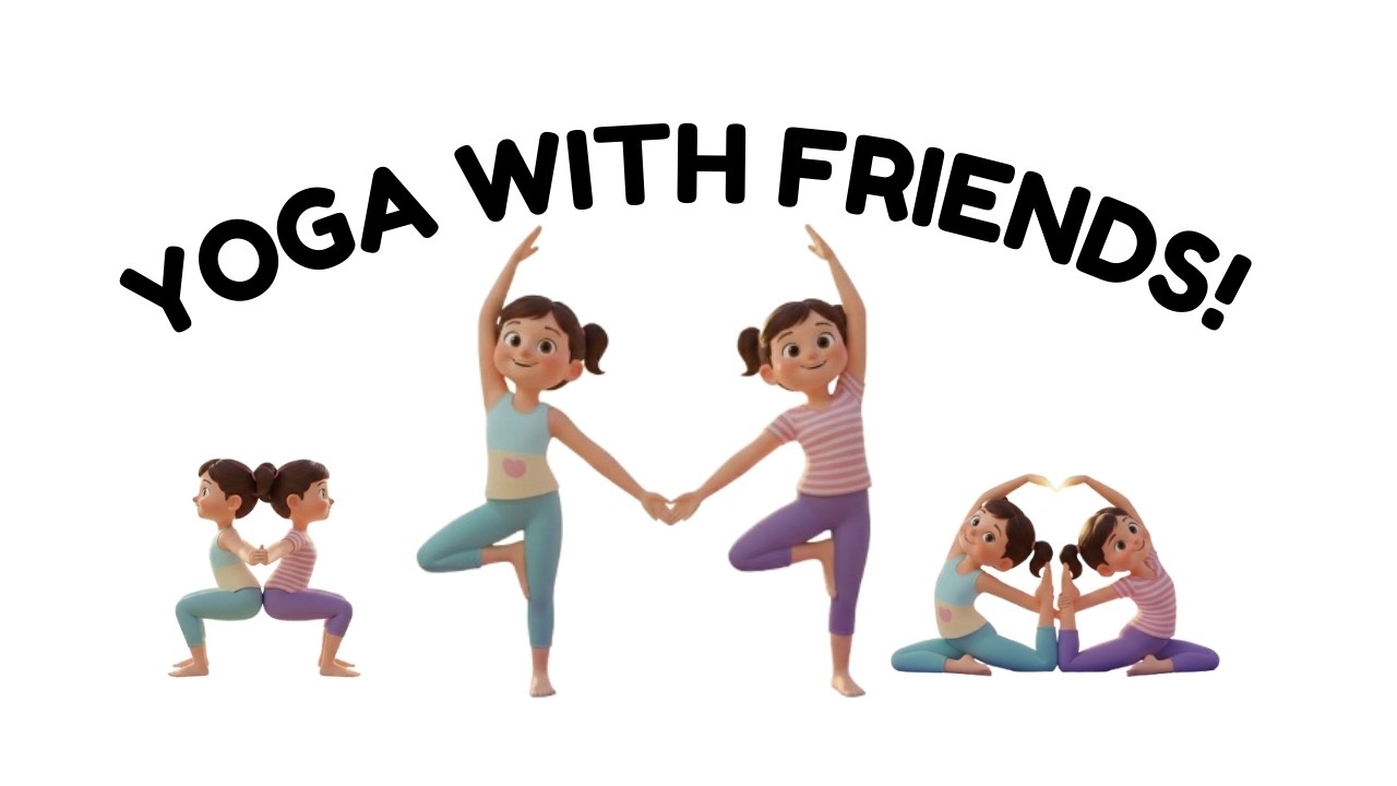 Fun Yoga Poses for Kids in School | Yoga with Friends | Yoga for Children  | Koko Joyland