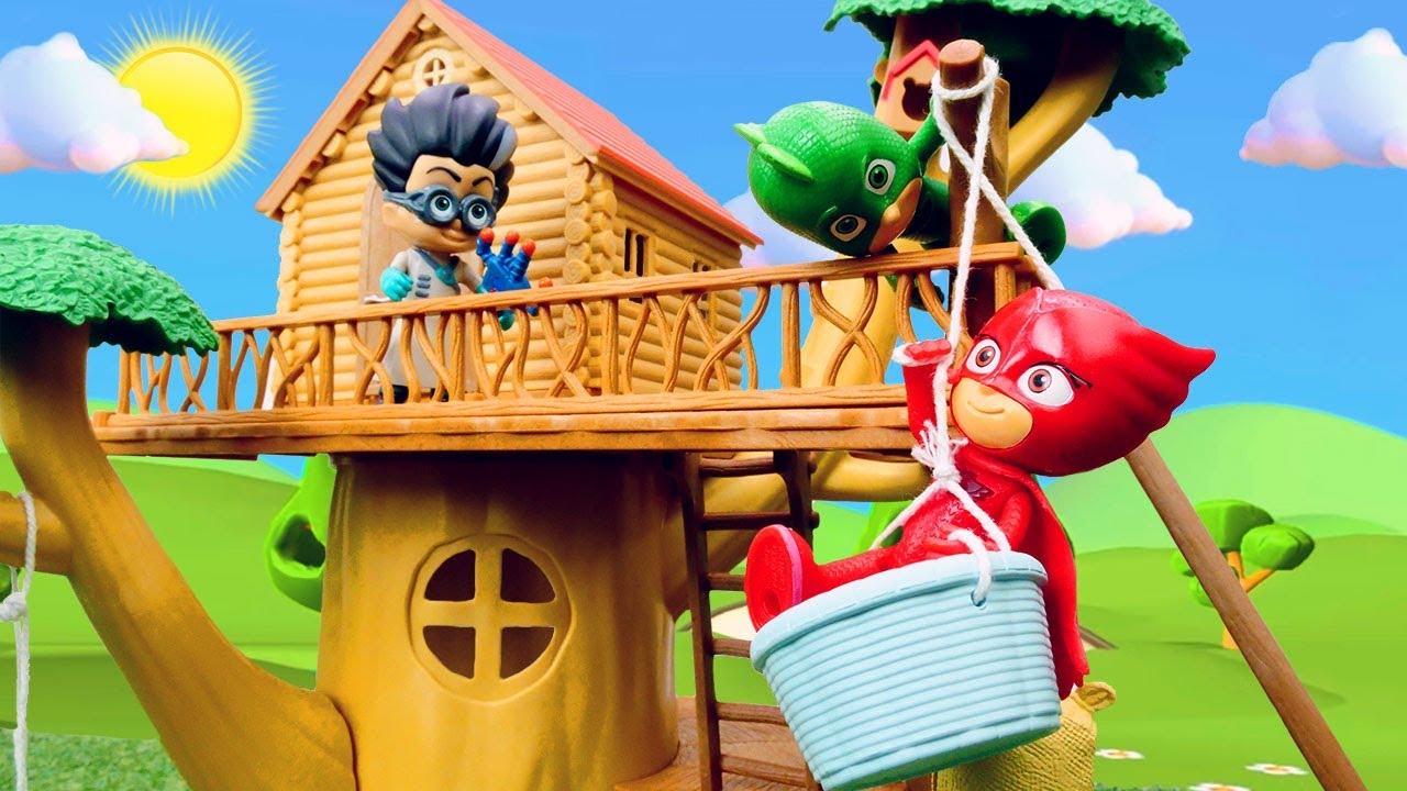 Giochi per bambini. Romeo ha un nuovo piano.  PJ Masks Super Pigiamini giocattoli