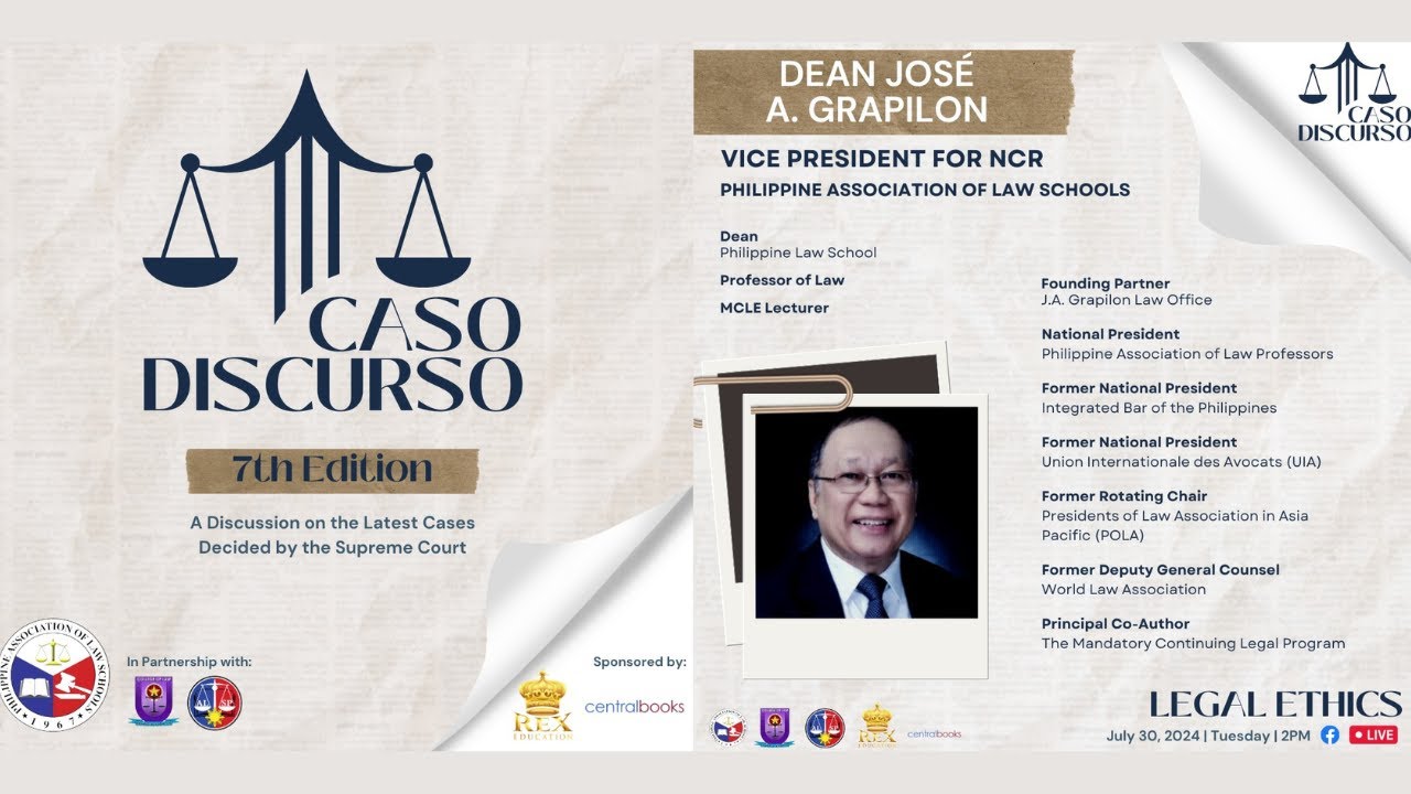 LEGAL ETHICS | Caso Discurso: 7th Edition