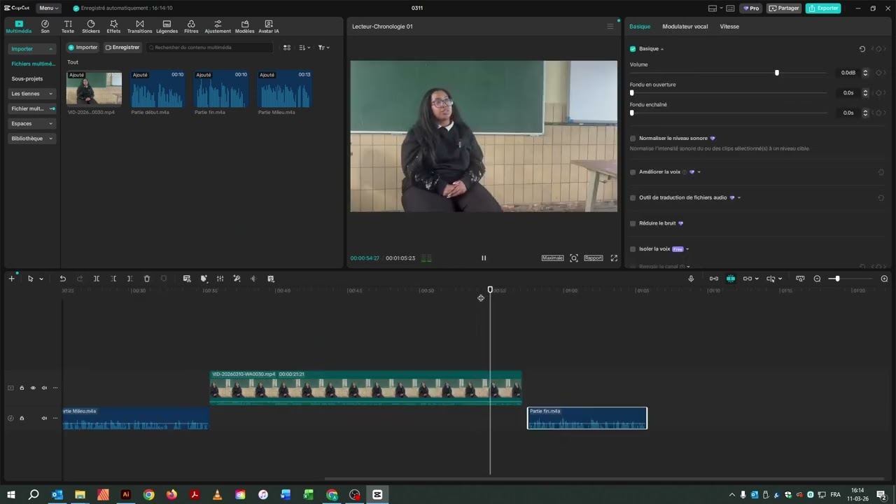 Community Manager - Montage interview + VO