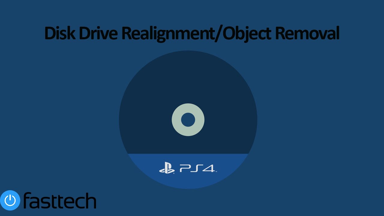 Исправление проблемы с приемом дисков на PS4 (перенастройка дисковода/удаление объекта)
