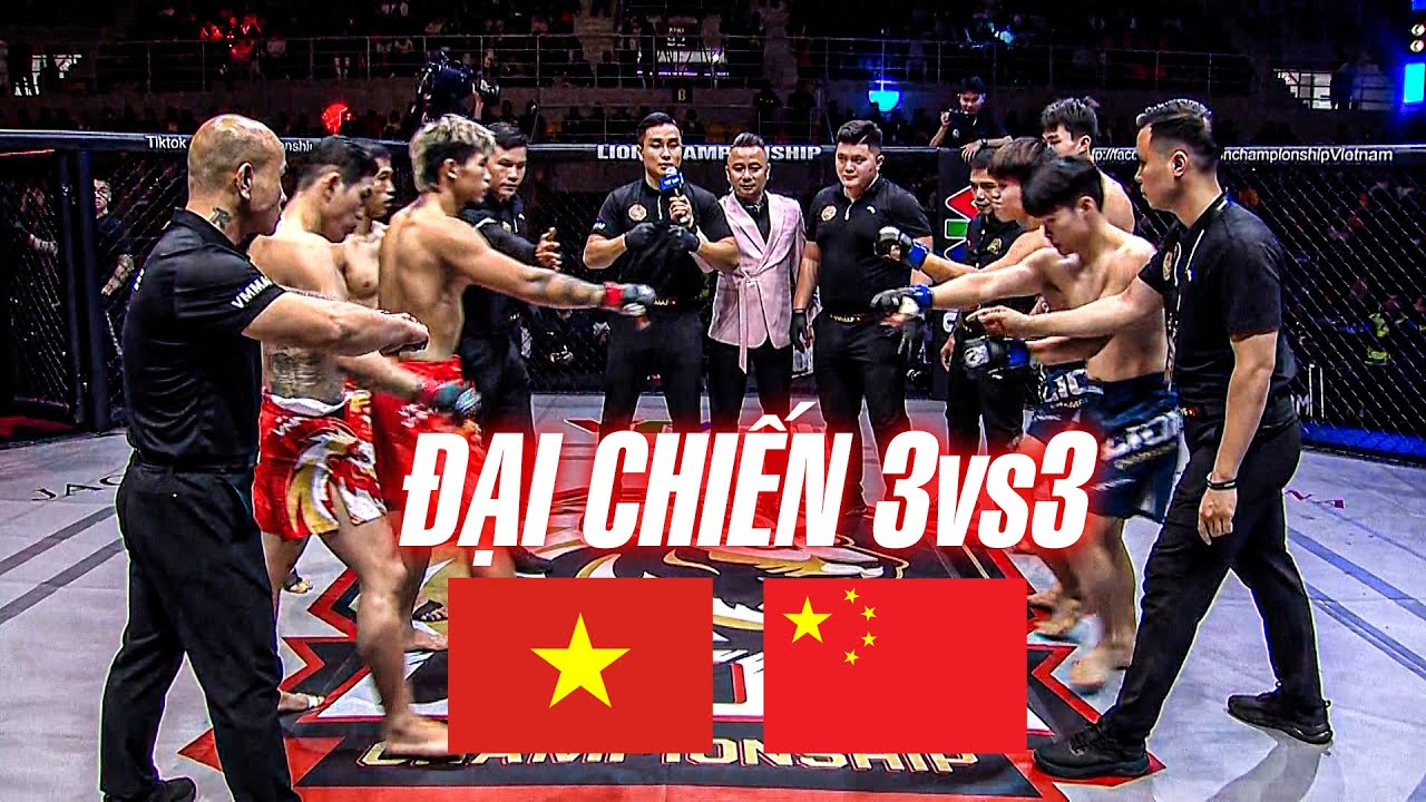🔥VIỆT NAM vs TRUNG QUỐC | Kinh điển màn 3vs3, võ sĩ Việt khiến các tay đấm Trung Hoa khiếp vía