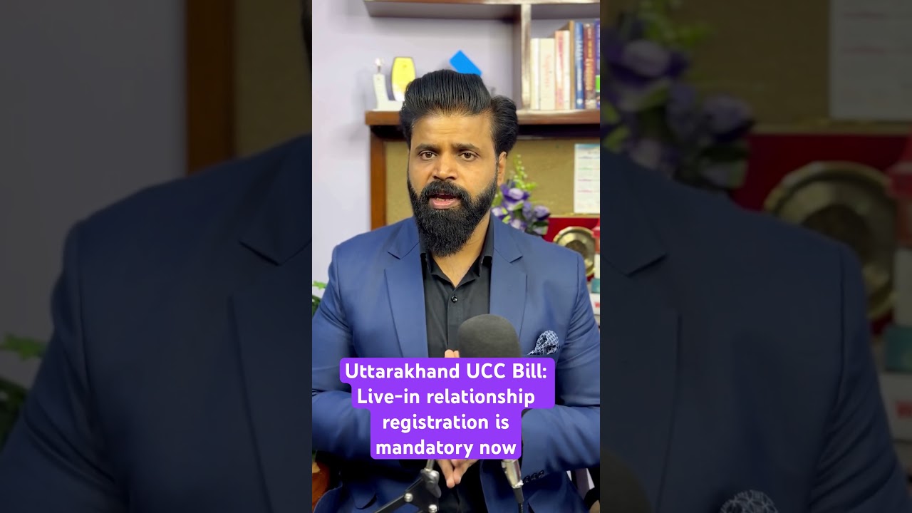 Uttarakhand UCC Bill on Live-in Relationship