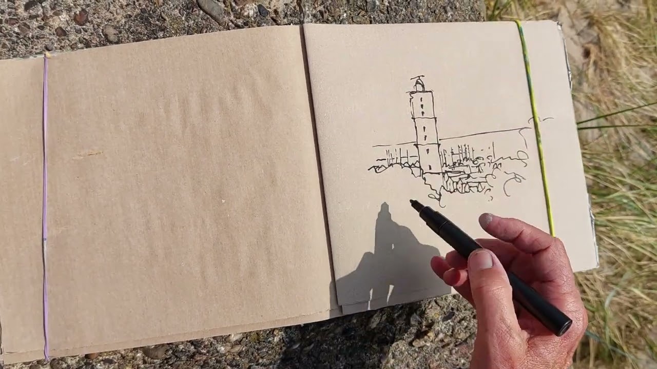 Stages carnet de voyage à la Gouache et à l'Aquarelle avec Blandine Rimaud France et Europe