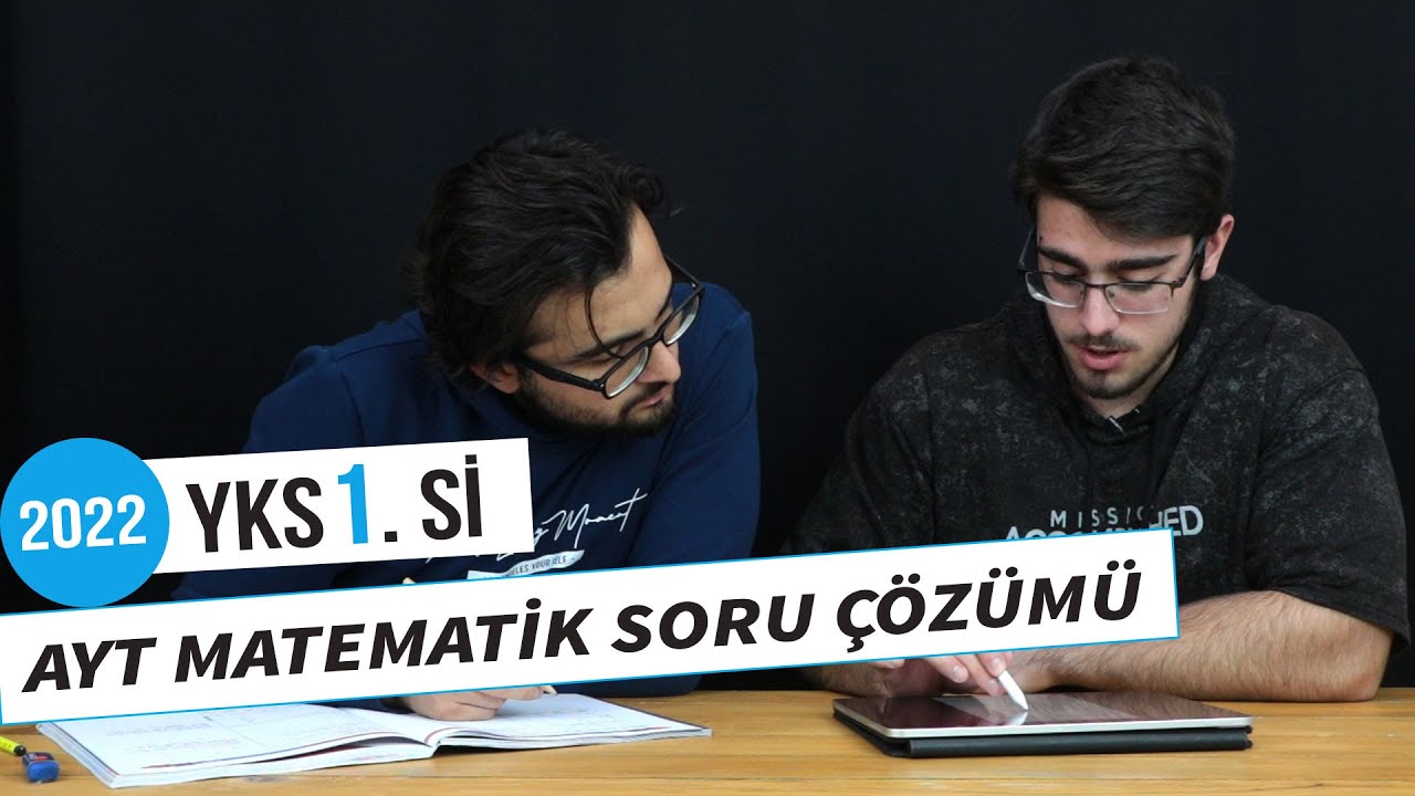 YKS TÜRKİYE BİRİNCİSİ İLE AYT MATEMATİK DENEME ÇÖZÜMÜ 🎉