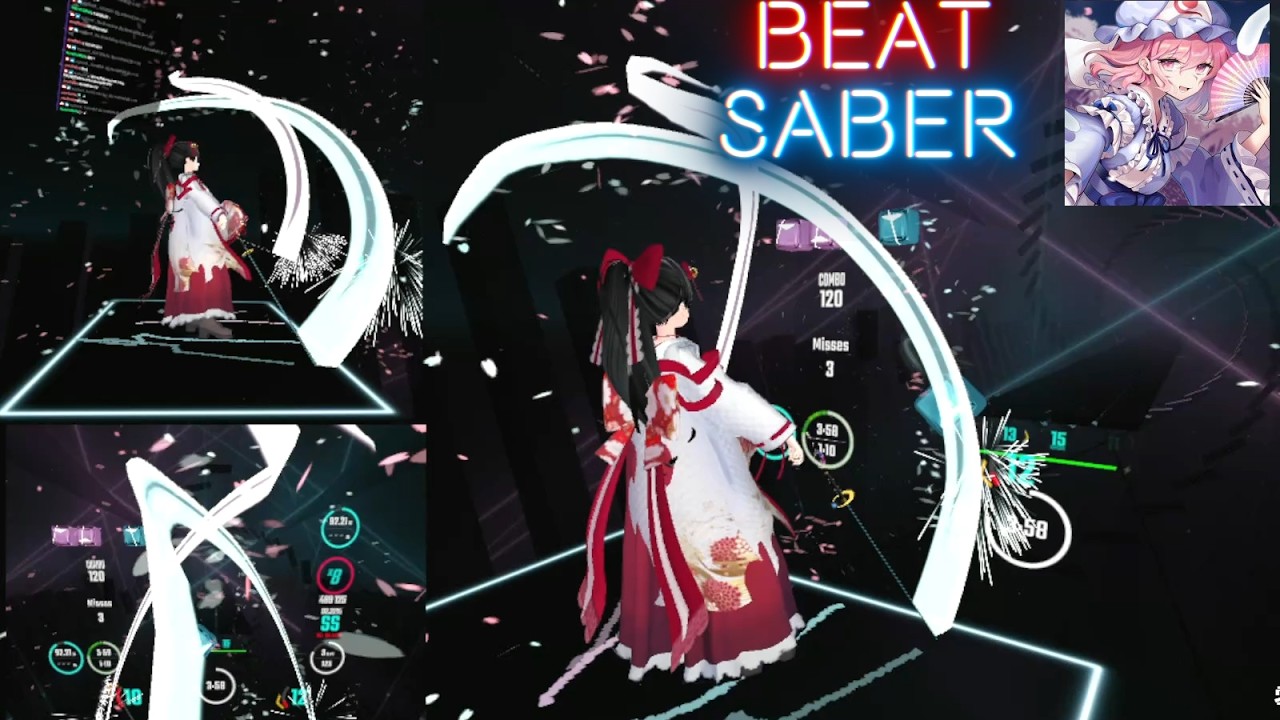 【ビートセイバー】零れ桜  -  幽閉サテライト(東方Projectボーカルアレンジ) ／ Mapper ningin