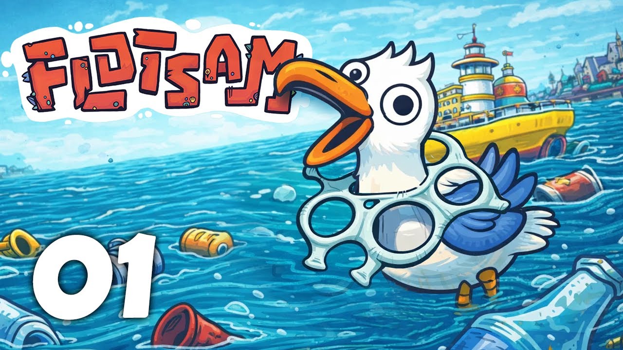Flotsam Gameplay Part 1 – WELCOME TO THE GARBAGE APOCALYPSE