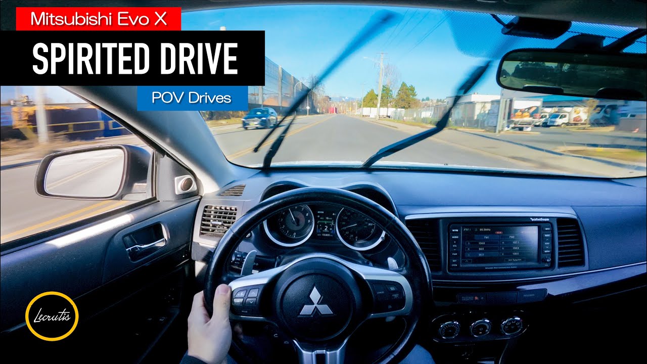 Mitsubishi Evo X POV | Test Drive Experience