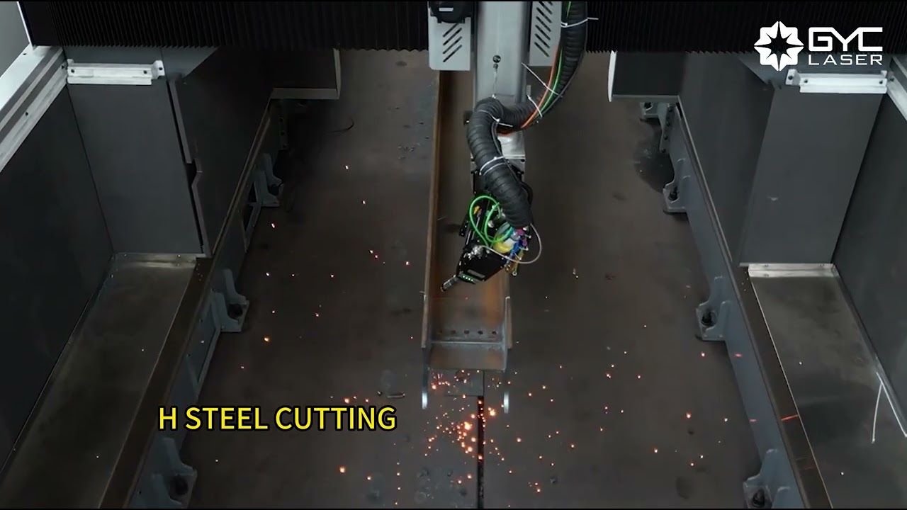 Multi-Axis H Beam Laser Cutting Machine