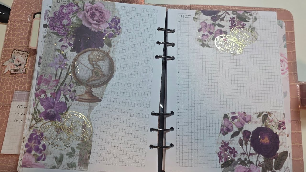 Set up some Journal pages with me 