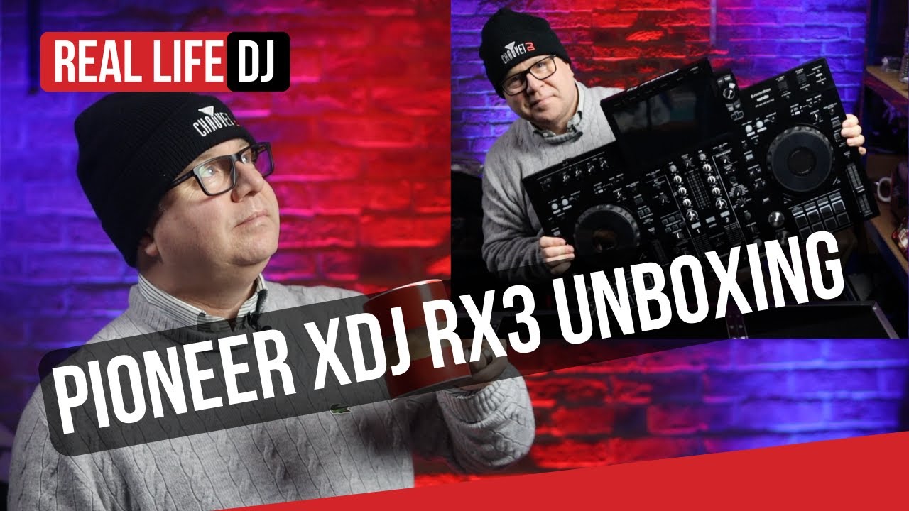 Видео распаковки Pioneer XDJ RX3, декабрь 2021 г.