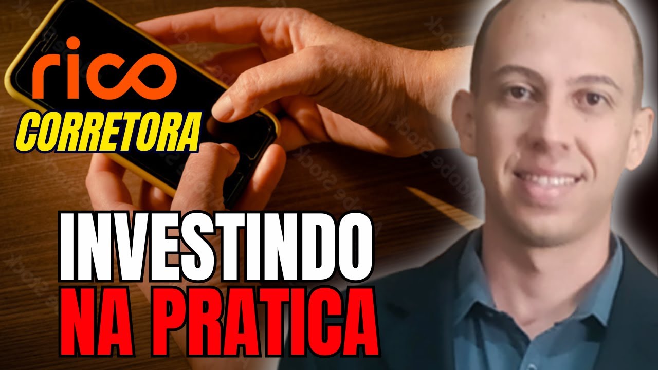 Como COMPRAR A&Ccedil;&Otilde;ES na RICO CORRETORA pelo CELULAR
