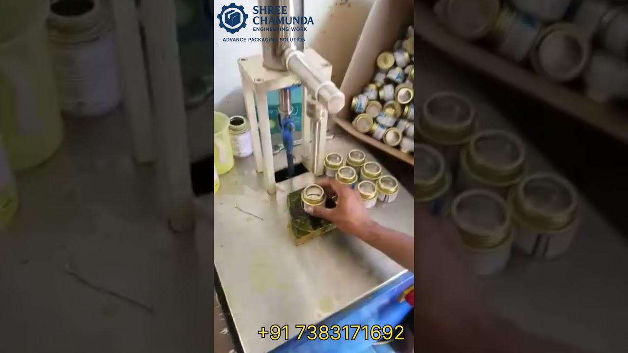 Semi-Automatic paste filling machine || paint filling machine || +91 7383171692
