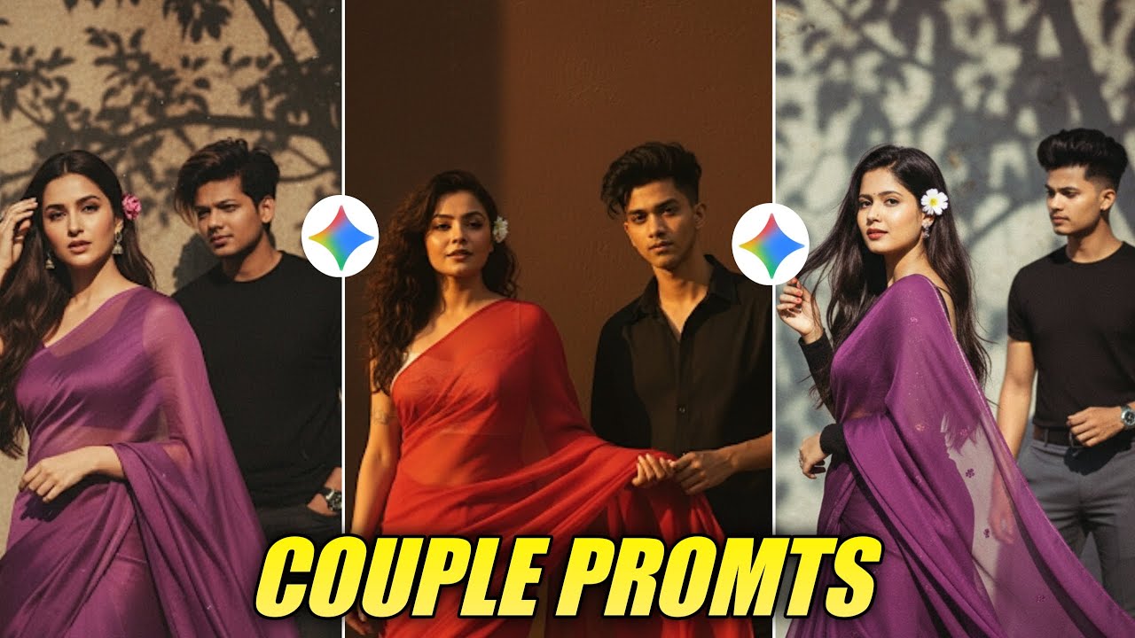 Instagram Trending Couple Gemini Photo Editing | Gemini Couple Ai Photo Editing | Instagram Trend
