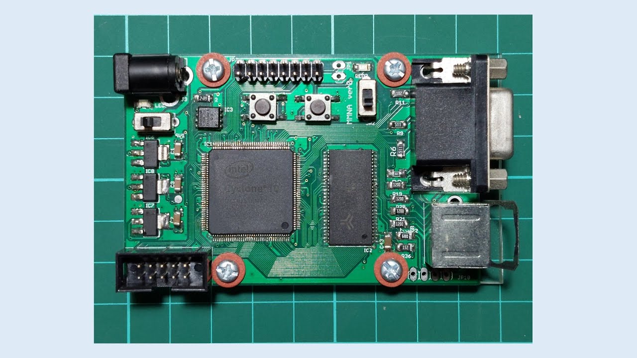 Simple Cache Memory and Graphics for RISC-V RV32IC (FPGA)