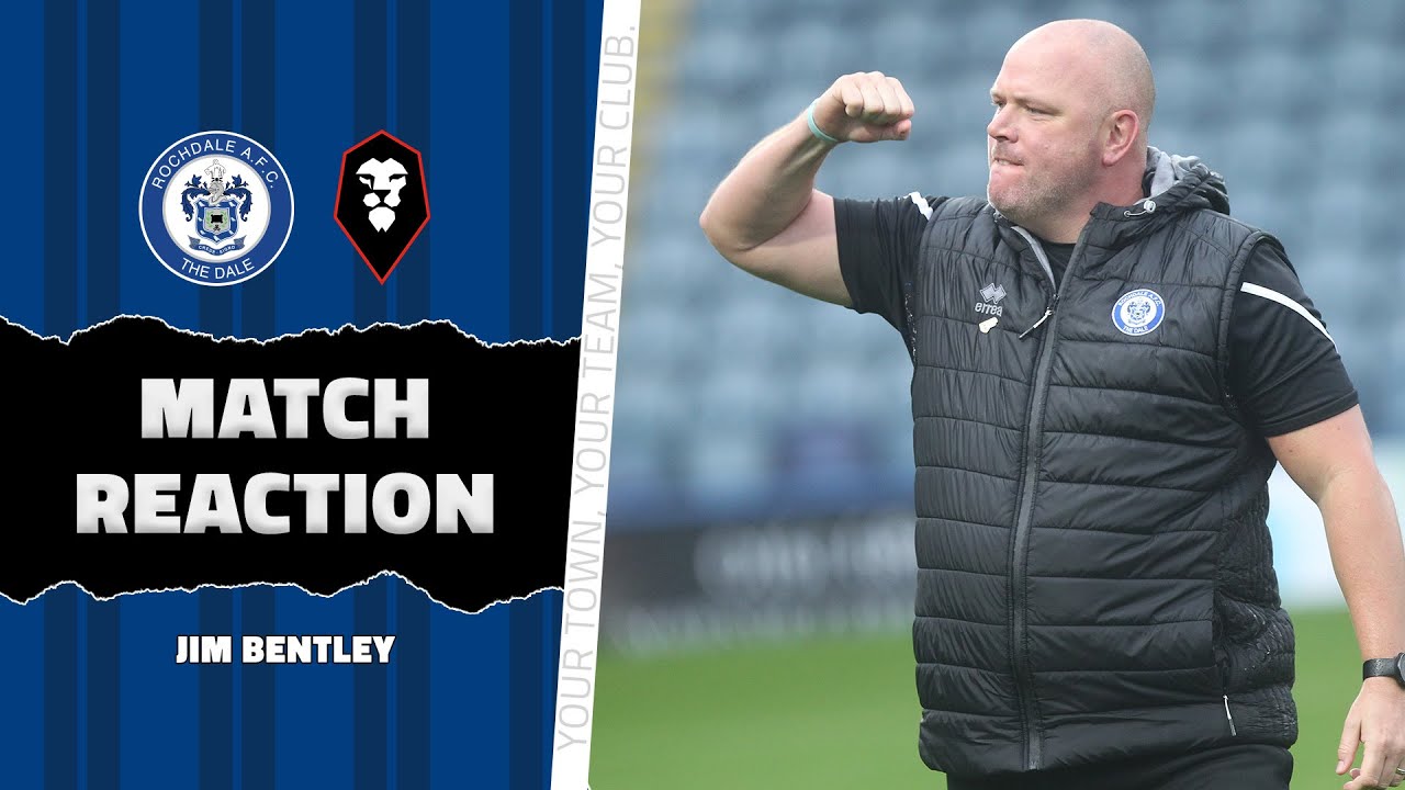 Jim Bentley On Win Over Salford City
