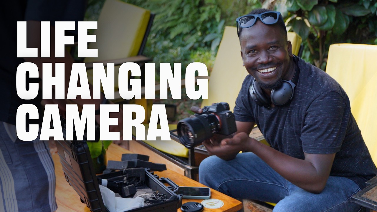 Ugandan filmmaker gets new camera from fundraiser