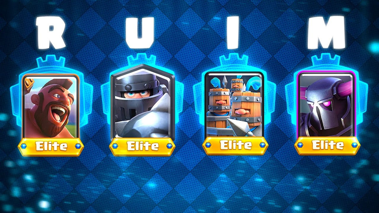 As PIORES Cartas de Cada Raridade de Clash Royale
