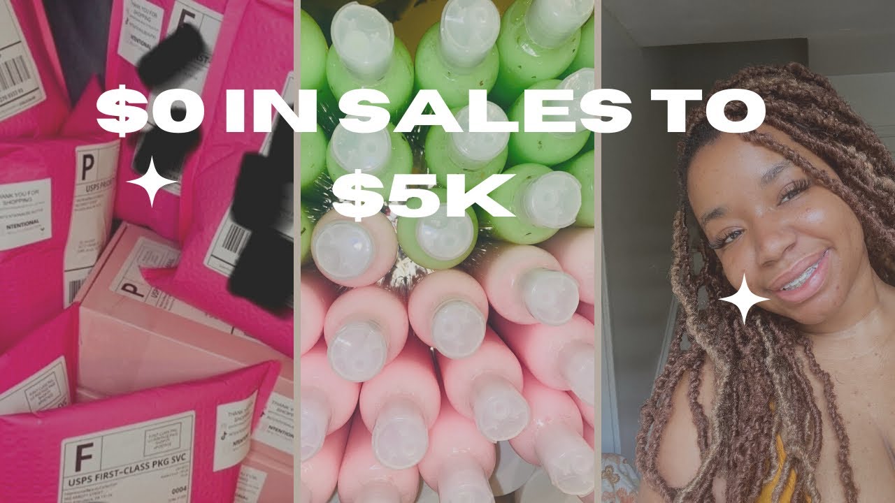 My Skincare Business went VIRAL on TIKTOK | small business | Entrepreneur Vlog