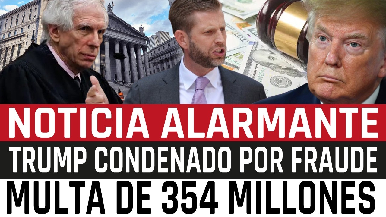 JUEZ DE NY CASTIGA A TRUMP: MULTA MILLONARIA Y BLOQUEO
